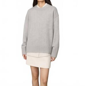 NEW LISA YANG the renske sweater in dove grey